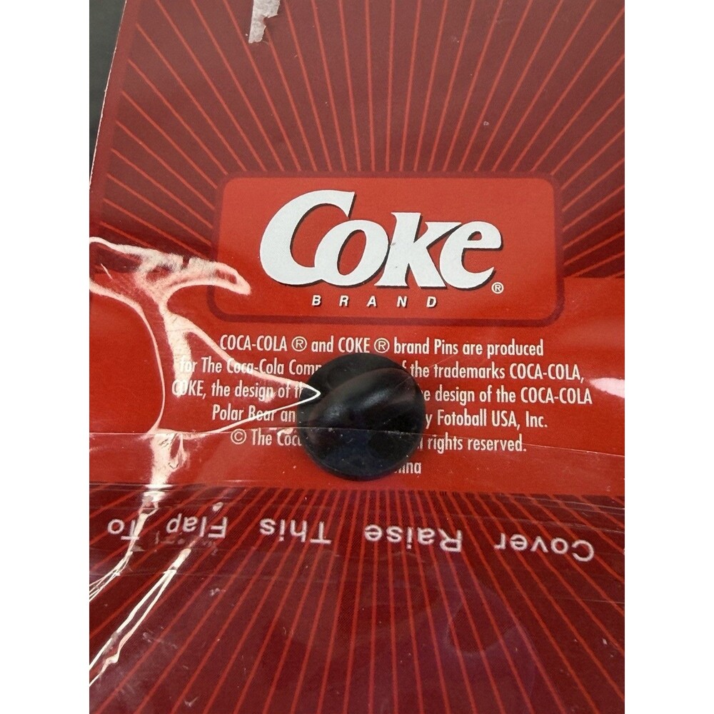 Lot of 2 Vtg Coca Cola Enamel Pins Las Vegas Series 1988 Gift Creations Coke - Picture 6 of 8